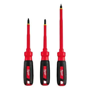 Milwaukee 48-22-2202 3 PC 1000V Insulated Screwdriver Set (Open Box)