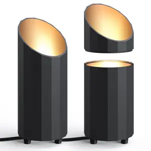 Barrina Uplighting Indoor Spotlight, 2 in 1, 3000K GU10 Bulb, LED Spot Lights for Plant Picture Home,2 Packs