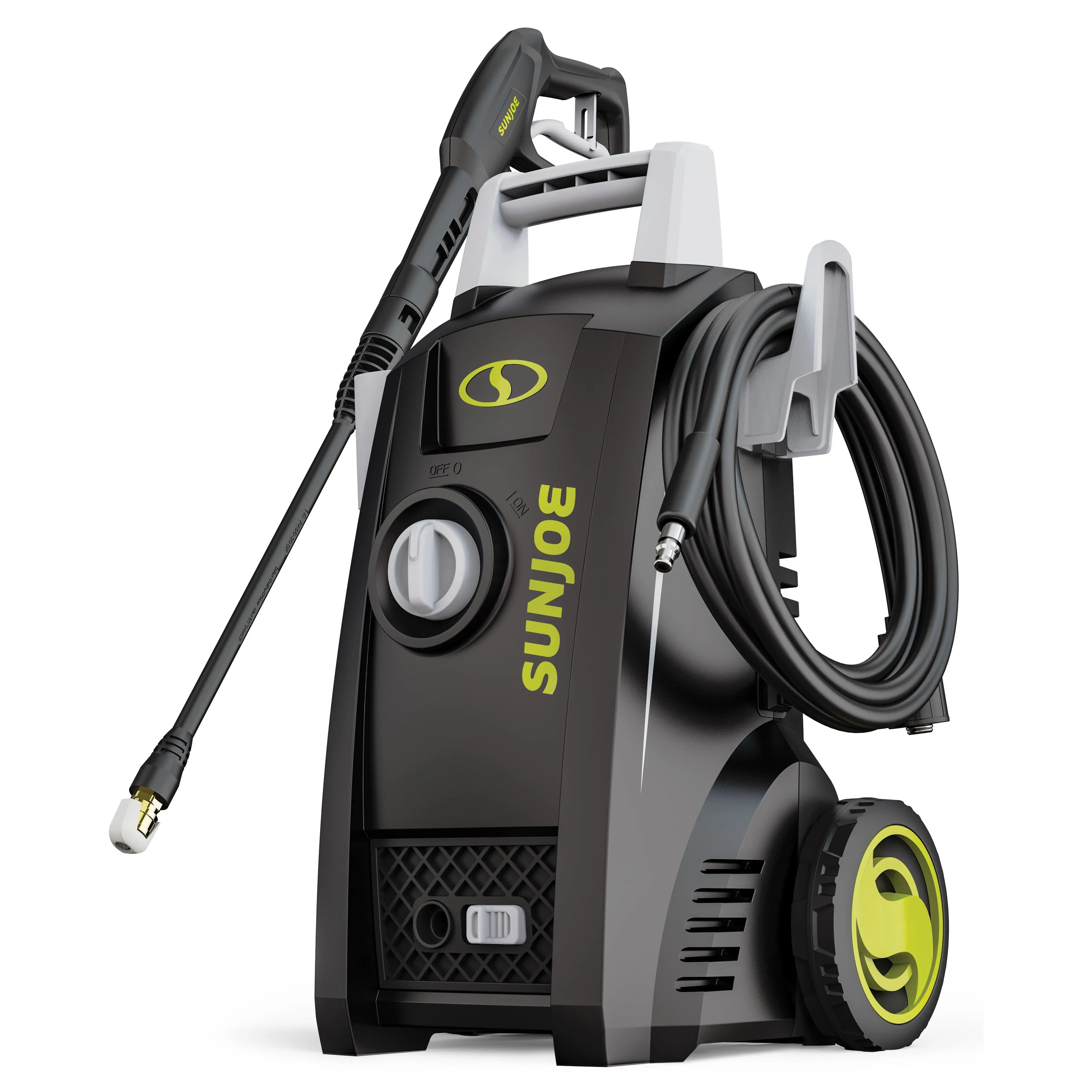 Sun Joe Electric Pressure Washer with 11-Amp Motor and 1.1 GPM, SPX1000 - Portable Water Cleaner with Adjustable Spray Wand for Car, Garden, and Patio Washing and Cleaning
