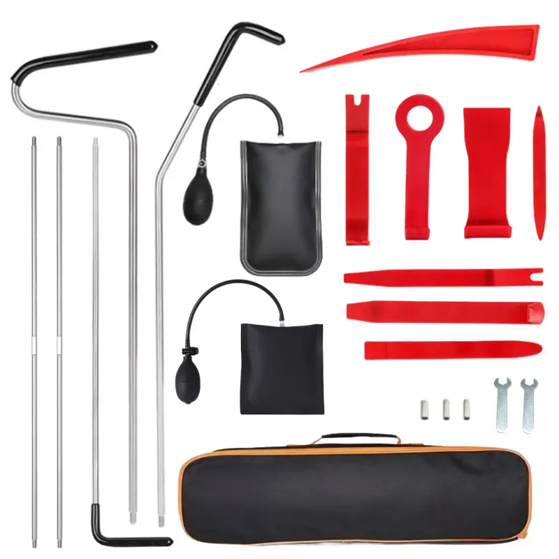 Portable Car Repair Tool Kit, Stainless Steel Maintenance Tools, Extendable Long Reach Set, Essential for Daily Vehicle Care, Car Automotive Tools