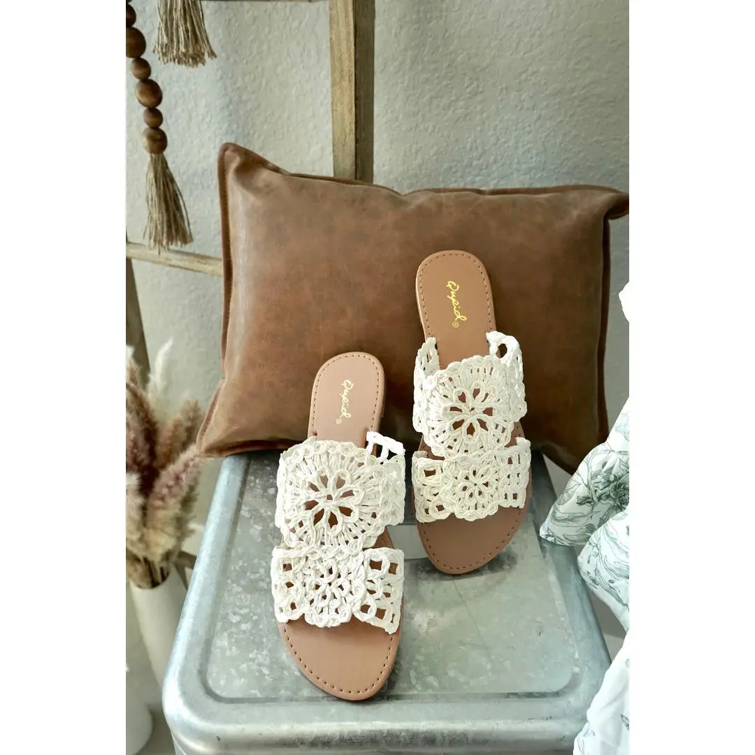 Cassie Weaved Sandals
