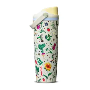 [NEW 2026] Owala Mother Nature 30oz Sway Water Bottle - Mother's Day Garden Edition Leak-Proof Insulated Stainless Steel Tumbler for Outdoor Adventures & Daily Hydration - Drinkware