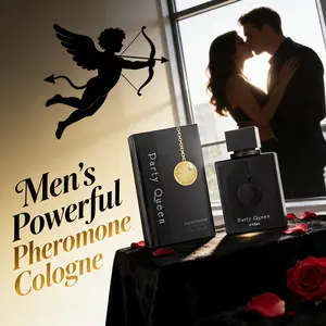 Men's Signature Pheromone Cologne Contains pheromones with long-lasting floral fruity woody blend. Designed to make her unable to resist your charm, stay captivated all night, and share a fiery passionate connection. Perfect holiday gift.