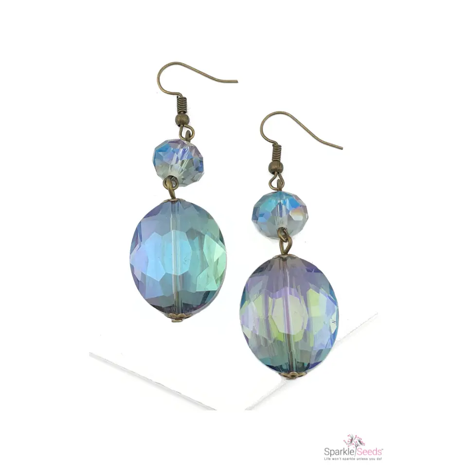 The Carolina - Aqua Earrings