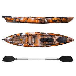 GARVEE Fishing Kayak with 11.9FT Sit on Top, Paddle & Comfortable Seat
