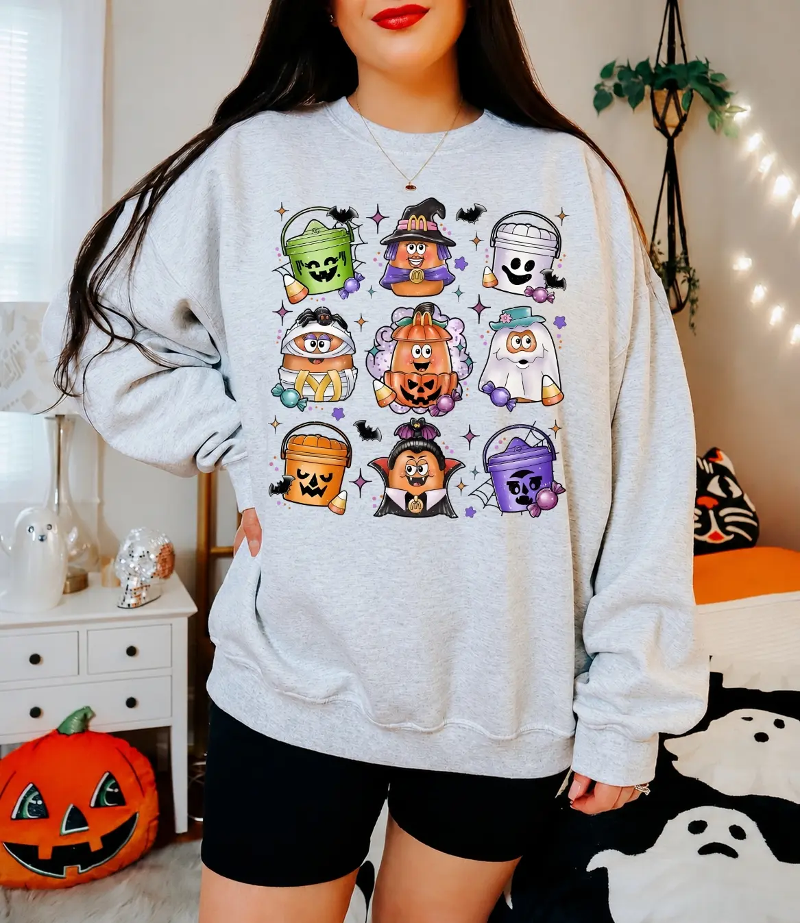 Vintage Halloween Nuggets Sweatshirt, Spooky Nugget Shirt, Retro Halloween Hoodie, Funny Halloween Sweatshirt