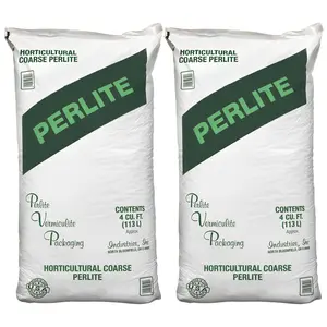 PVP Industries 2 Pack Organic Coarse Perlite Planting Soil Additive, 4 cu ft