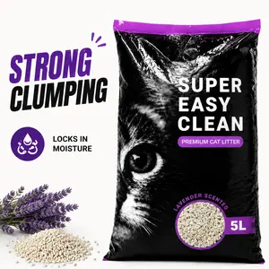 EcoJoy Pets Bentonite Clay Cat Litter - 9lbs, Dust-Free, Hard Clumping, Odor Control for Litter Box