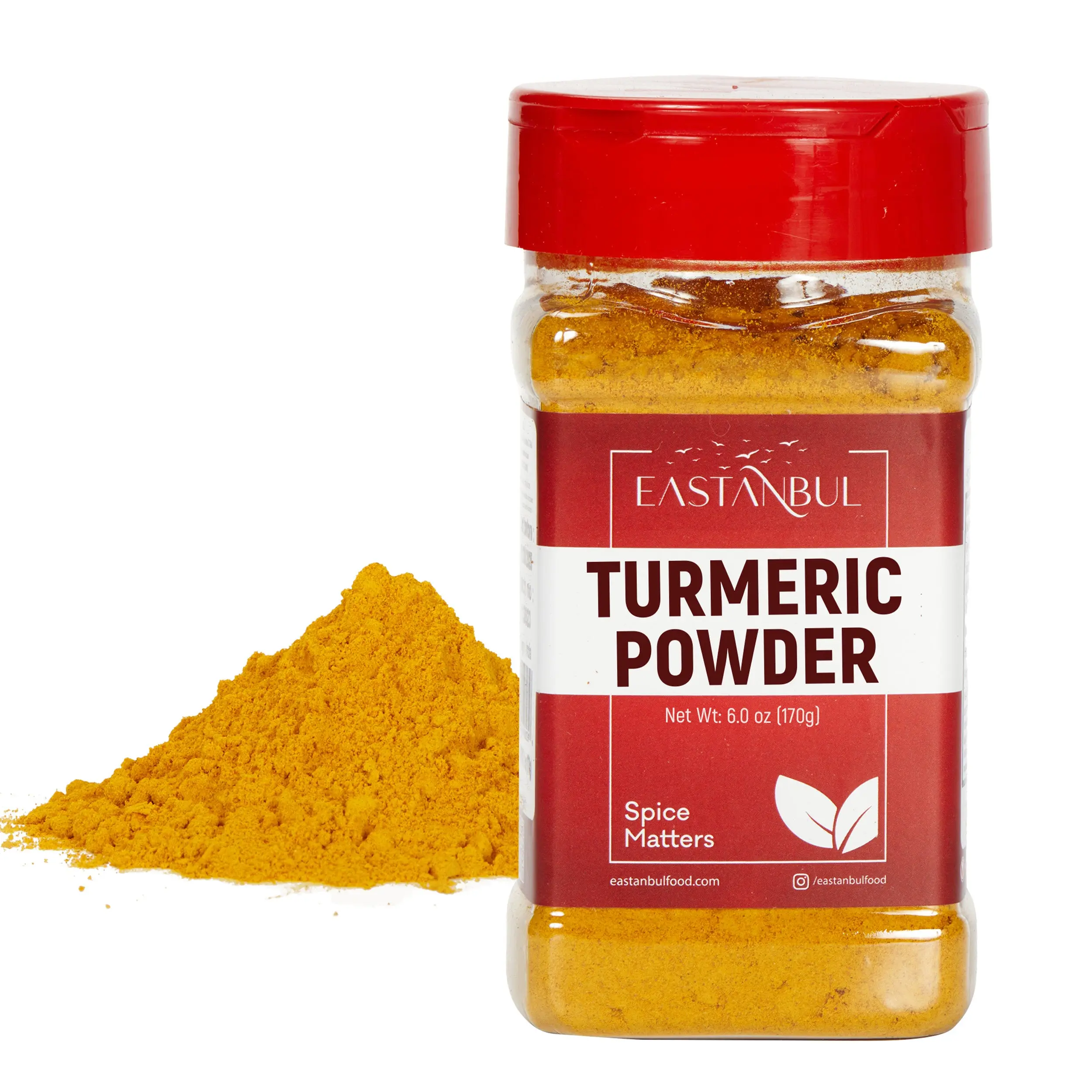 Eastanbul Turmeric Powder, AKA Curcuma En Polvo, Indian Tumeric Ground, 6oz Aromatic Spices Natural Eastanbul Turmeric Powder, AKA Curcuma En Polvo, Indian Tumeric Ground, 6oz Aromatic Spices Natural