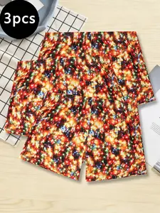Men's Comfortable Underwear Set, Breathable Soft Fabric, Perfect Fit, Durable Design, Casual Loose-Fitting, All Seasons Wear