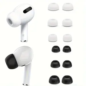 Replacement Tips for AirPods Pro, S/m/l Sizes, Noise-Canceling Design, Soft Silicone Material, Durable Protective Accessories