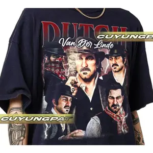 Dutch Van Der Linde Vintage T-Shirt, Gift For Woman and Man Unisex T-Shirt CYP2.0