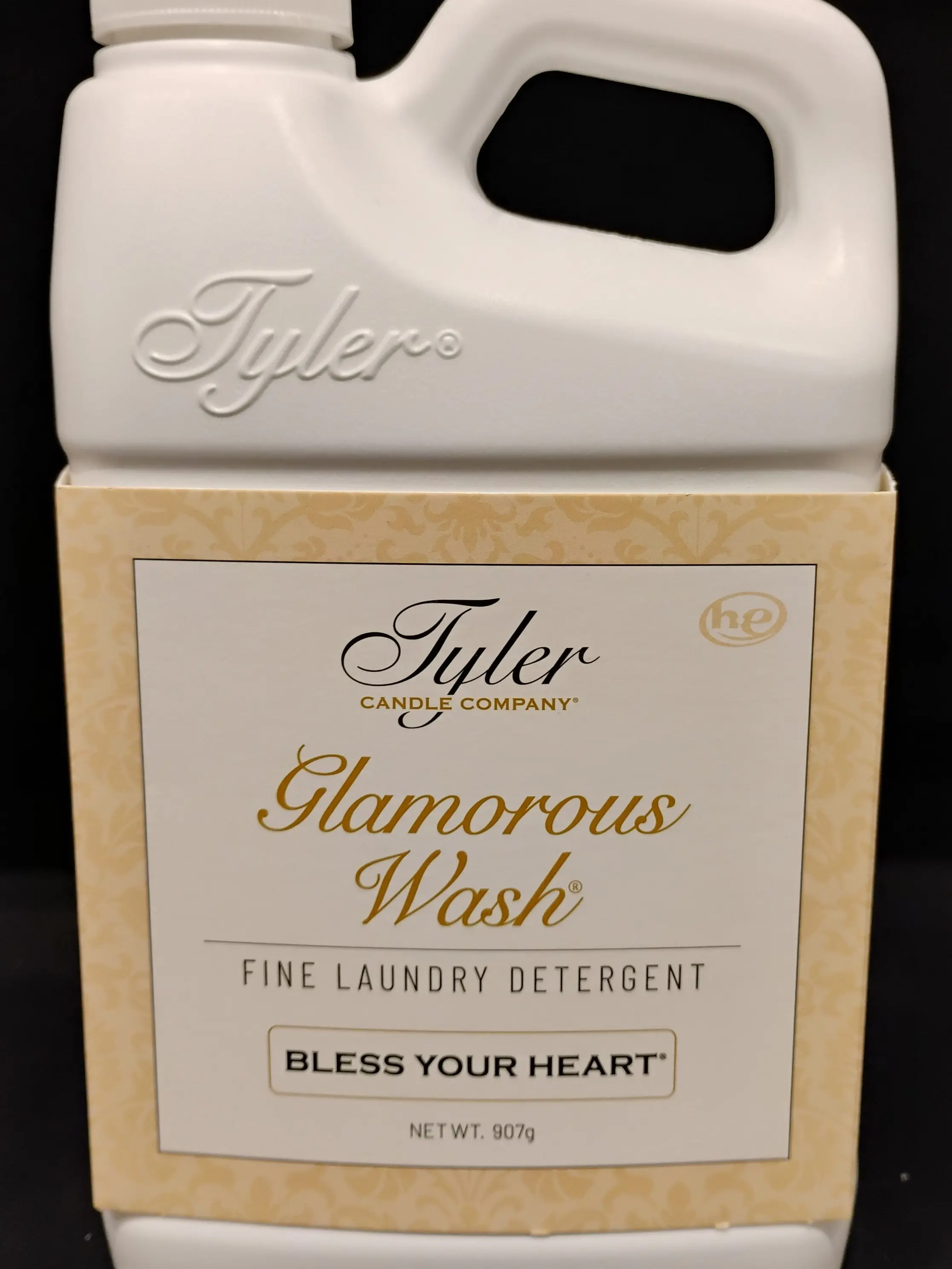 Tyler Candle Company Innocent Playful Glamorous Wash Premium Laundry Wash, Scented Tyler Laundry Detergent (907g-32oz) for Home Care Supplies, Scented Laundry Detergent