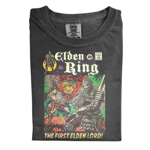 The First Elden Lord Elden Ring Comic Comfort Color T-Shirt,  Videogame Shirt, Gift For Her, Gift For Him, Trending Shirt