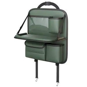 Car seat back shelf seat back storage bag children car backseat folding table car small table board back row