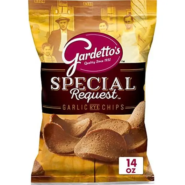 Gardetto's Snack Mix, Special Request Garlic Rye Chips, 14 oz