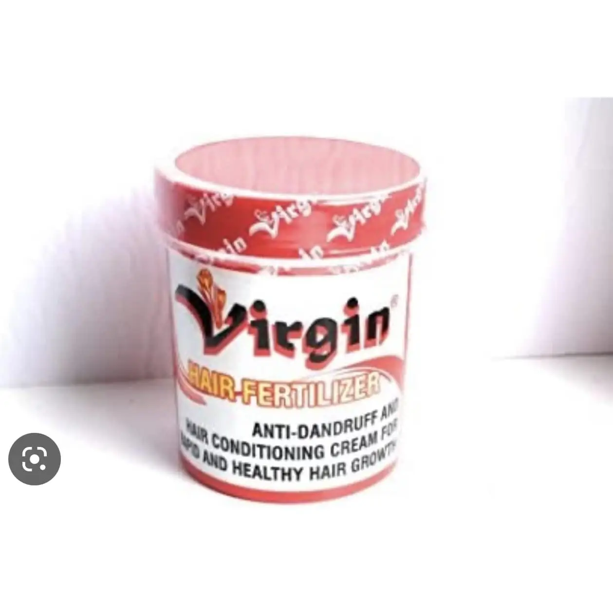 Virgin Hair Fertilizer Jar 200g Anti Dandruff And Conditioning Cream For Rapid And Healthy Hair Growth Conditioner Haircare black women scalp health