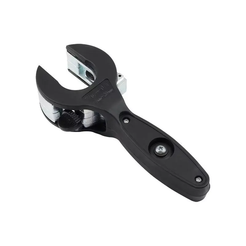 Upgrade 2 in 1 Ratcheting Tubing Cutter | 5/16" - 1-1/8" Copper Pipe Cutter | Ratchet PVC Cutter for Confined Spaces | Fast Clean Cut for Metal/Plastic Pipes | Durable Tool for Handymen