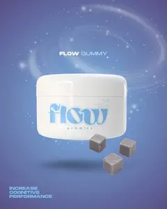 FLOW Advanced Wellness Focus Gummies | Calm, Clarity & Attention Support with L-Theanine