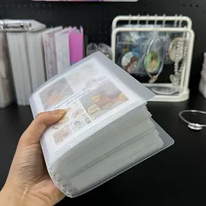 Large Capacity 30/110 Card Holder Binder, Trading Card Album, Trading Card Organizer, Idol Game Collection Storage, Dustproof Crease-Resistant Lost Prevention Folder