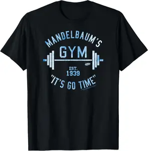 100% Cotton Seinfeld Mandelbaum's Gym T-Shirt