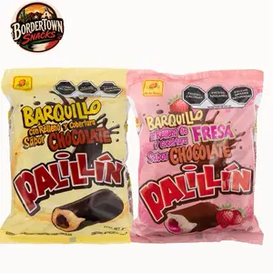 Palillín De la Rosa (Strawberry & Chocolate) Mexican Sweet Candy Pack
