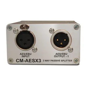 Sonifex CM-AESX3 Single 3 Way Passive AES/EBU Splitter XLR Connectors *USA Small Business*