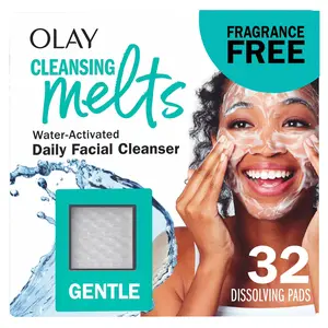 Olay Gentle Cleansing Melts 32 Dissolving Pads Olay Gentle Cleansing Melts 32 Dissolving Pads