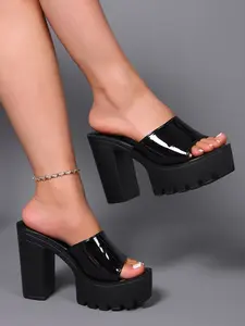 Women's Open-Toe Sandals with Thick Sole and Chunky Heel, Waterproof Platform High Heels, Versatile Shoes for Daily Outing and Dates