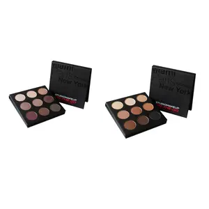 Studio Makeup 9 Colors Eyeshadow Palette On-The-Go Beauty Palette Pigmented