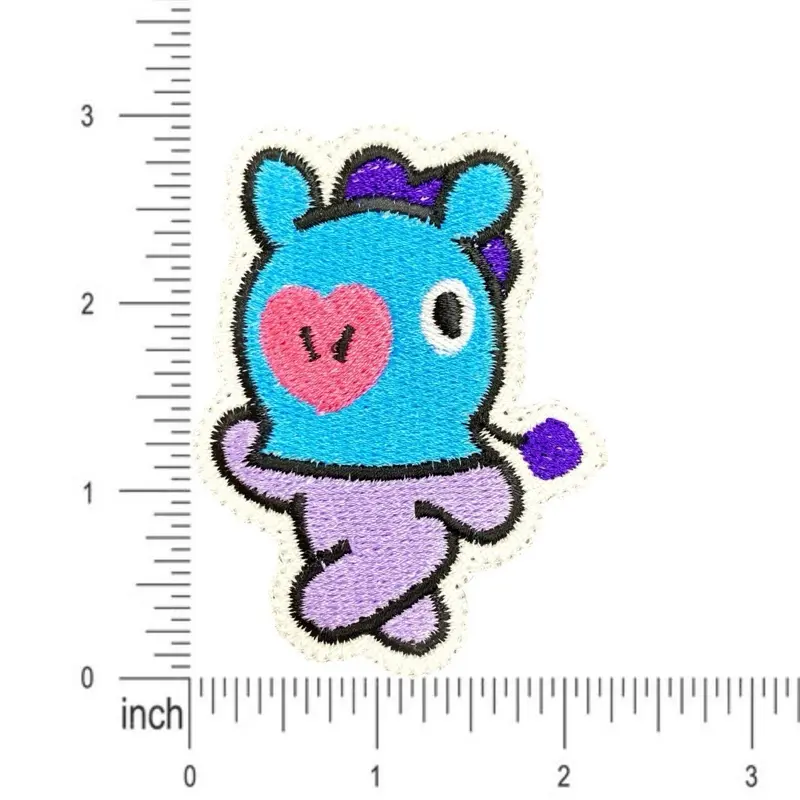 MING , BT21 + BTS + patch + embroidered/appliqué