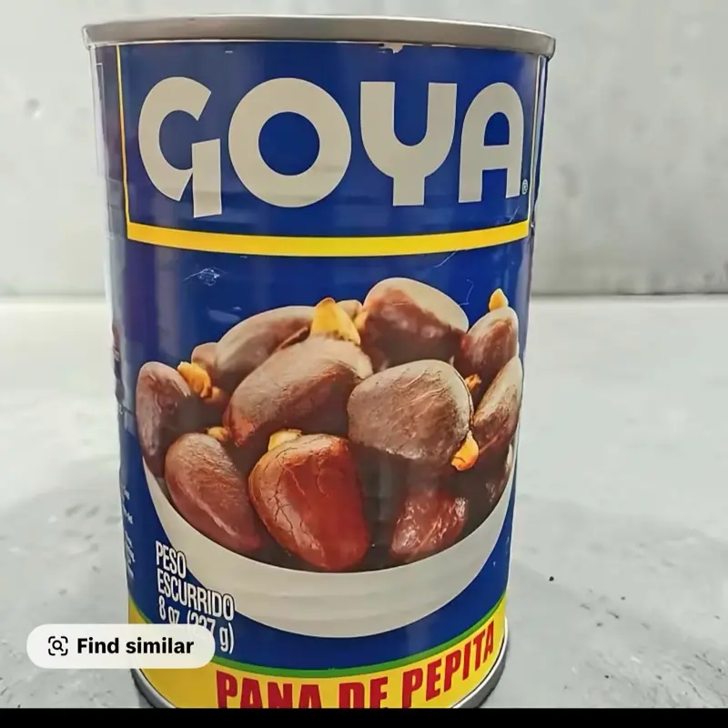 Goya Pana de Pepita (Lamapin) Canned Breadfruit Nuts Snack, Natural Savory Salted High-Protein,