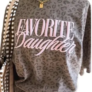Favorite Daughter Leopard print tshir