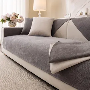 Waterproof Sofa Cushion Cover, Universal Fit for All Seasons, Modern Simple Design, Non-Slip Seat Pad, Pet Friendly Living Room Decor, Universal Sofa Protector, Sofa Couch Protector, Sofa Slipcover, Washable Sofa Slipcover