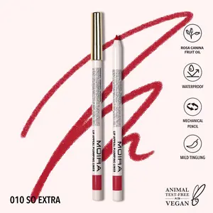 MOIRA | Lip Appeal Plumping Liner (010, So Extra) | Waterproof Lip Liner with Plumping Effect, Soft Matte Finish | Retractable Smooth Glide Formula, Long-Lasting & Smudge-Resistant