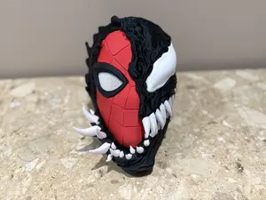 Venomized Spider-Man Mask