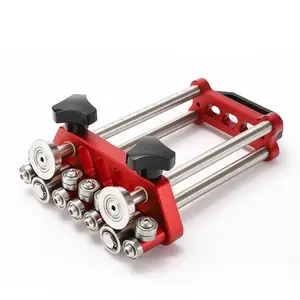 Sheet Metal Roller 2 Station Metal Bender， Metal Roofing Tools，Sheet Metal Fabrication，0-100° Bending Range，lightweight and highly portable， Large Sheet Metal Roller and Bending Tool(7in)