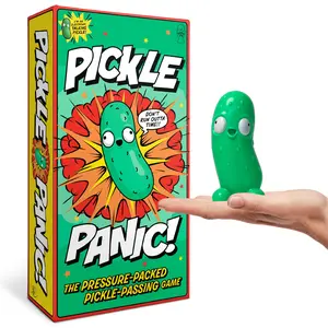 Pickle Panic! Family Party Game for Kids & Adults – Fast-Thinking Pickle-Passing Category Challenge | Ages 8+ | 2-8 Players | From the Creators of Grab the Mic