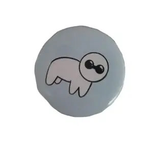 Mini Baymax As The TBH Creature 1 Inch Button - Handmade