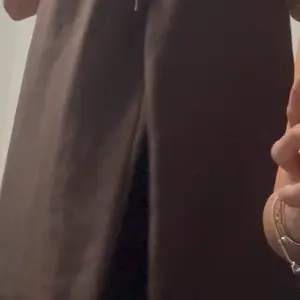 Pacsun Men's Brown Fleece Extreme Baggy Sweatpants