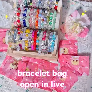 Fashion design bracelet in mystery bag- open at home double amount