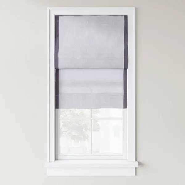 Light Filtering Cordless Linen Blend Roman Window Shade - Threshold