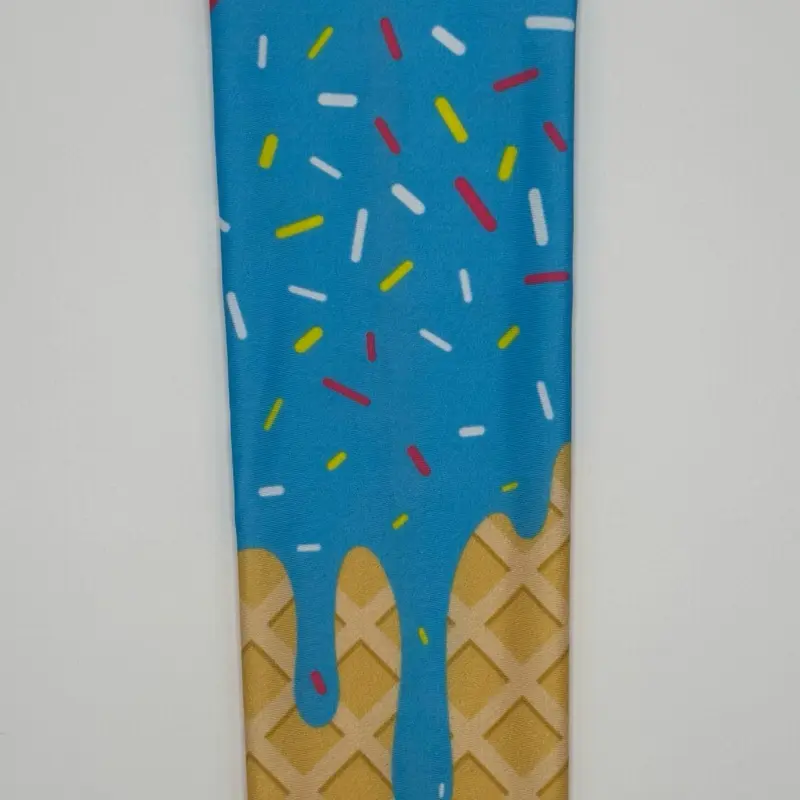 Lit Mitts Blue Waffle Drip Arm Sleeve Lit Mitts Blue Waffle Drip Arm Sleeve