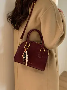 Vintage Bowling Ball Handbag, High-End Unique Design, New Trendy Shoulder Bag, Fashionable Crossbody Bag, Stylish and Durable