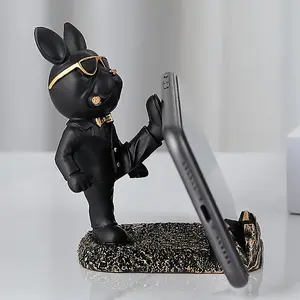 Cute Dog Design Phone Holder, Creative Desktop Phone Stand, Universal Phone Accessories for Home Office, Gift for Friend & Family