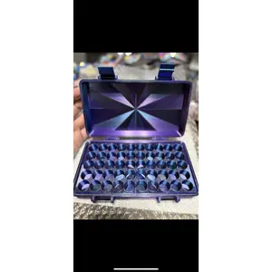 “Black Panther” edition -  3ml (50 or 100 vials) - Peptide Storage Container - Secure Stylish Protection Plastic Box Organizer for Peptides GLP-1s - Fits Vials Up to 17mm Diameter (Copy)