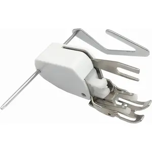 Even Feed Walking Foot with Guide Compatible with Low Shank Domestic Sewing Machine