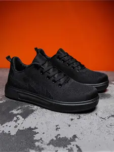 Women's Lightweight Breathable Knit Casual Lace up sneakers, Trendy Walking Sneaker | Soft and comfortable, versatile for all seasons, essential for daily commuting, a thoughtful choice for Christmas gifts.