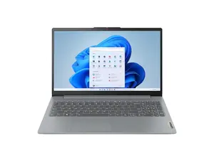 Lenovo - IdeaPad Slim 3 15.6" Full HD Touchscreen Laptop - AMD Ryzen 7 5825U - 16GB Memory - 512GB SSD - Arctic Grey