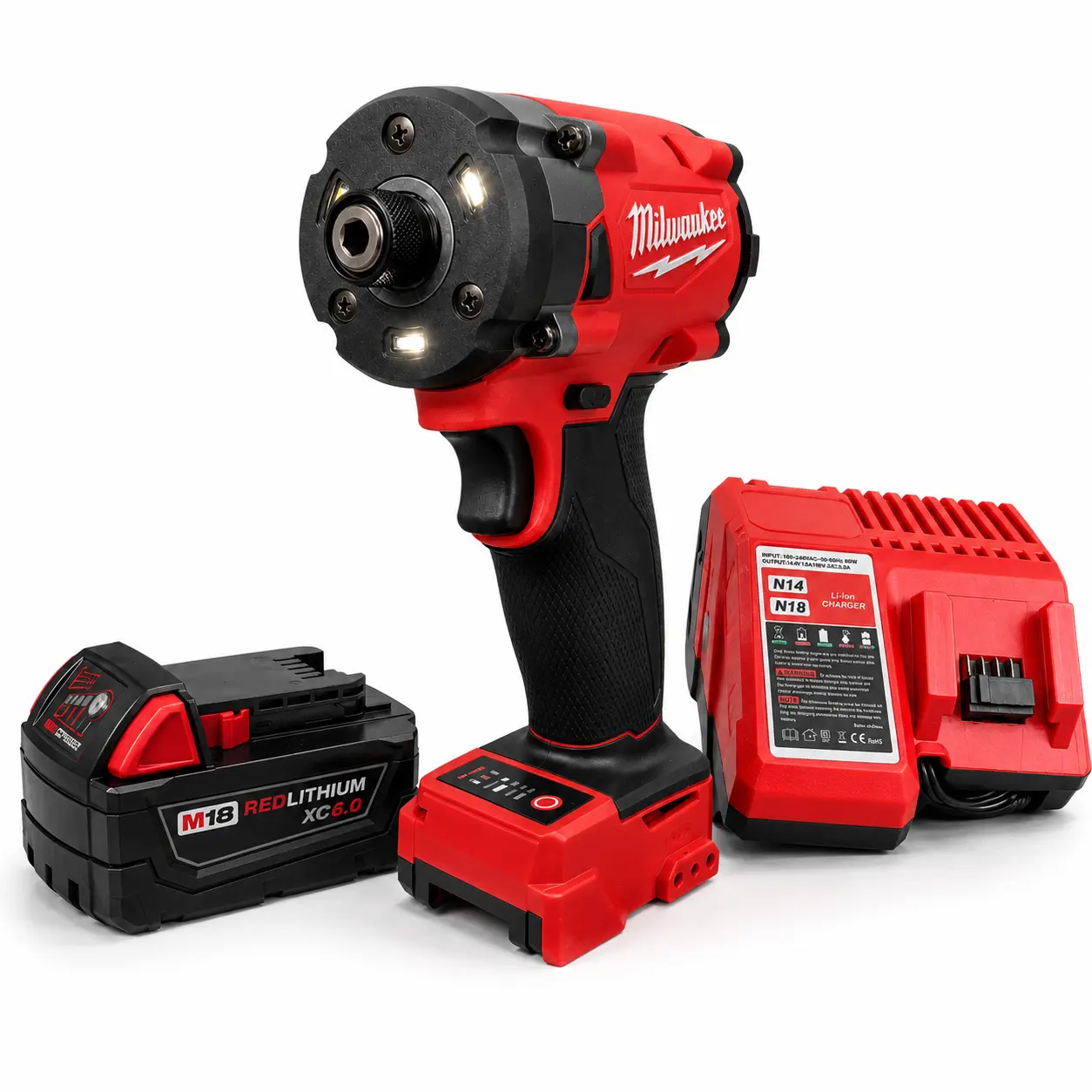 Milwaukee Cordless Impact Driver Brushless High Torque Electric Drill